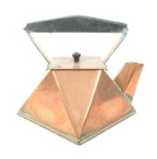 1920S ART DECO STYLE COPPER KETTLE