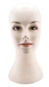 ART DECO CIRCA 1930S FEMALE MANNEQUIN HEAD BUST