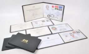 COLLECTION OF PROOF COIN COVERS