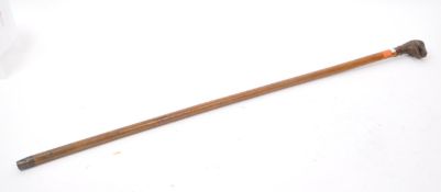 SNAKE HEAD HANDLE WALKING STICK