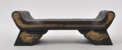 VINTAGE 20TH CENTURY CHINESE PILLOW / WRITING TABLE
