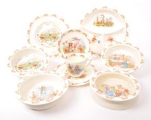 ROYAL DOULTON - BUNNYKINS - COLLECTION OF CHINA DISPLAY PLATES