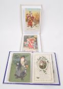 SANTA CLAUS / FATHER CHRISTMAS - COLLECTION OF VINTAGE POSTCARDS