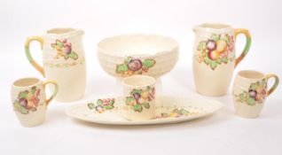 A.J. WILKINSON, ROYAL STAFFORDSHIRE POTTERY - CERAMIC TABLEWARE ITEMS