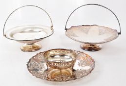 MAPPIN & WEBB - COLLECTION OF FOUR SILVER-PLATED PIECES