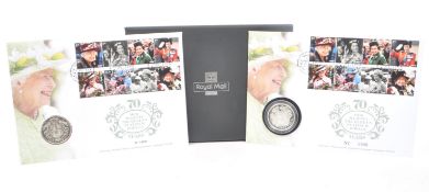 ROYAL MAIL - 2022 PLATINUM JUBILEE SILVER PROOF COIN COVER
