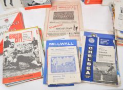 COLLECTION OF VINTAGE 1960S AND 1950S FOOTBALL PROGRAMMES
