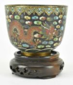 QING DYNASTY CLOISONNE ENAMELLED CUP 清 铜胎掐丝珐琅茶杯