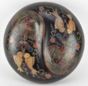 20TH CENTURY LACQUERED WEDDING BOX 二十世纪木漆盒