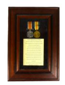 WWI MEDALS - SECOND LIEUTENANT IN THE ESSEX REGIMENT