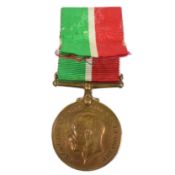 WWI NAVAL MEDAL - MERCANTILE MARINE MEDAL