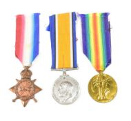WWI MEDALS - PRIVATE IN THE ARMY SERVICE CORPS