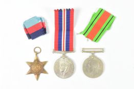 WWII MEDALS - LIEUTENANT K. W. EVANS