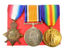 WWI MEDALS - SECOND LIEUTENANT IN THE SOUTH AFRICAN INFANTRY
