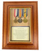 WWI MEDALS - QUARTERMASTER & CAPTAIN IN THE ROYAL ARMY MEDICAL CORPS