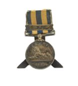 ANGLO-EGYPTIAN WAR - ORIGINAL 1882 EGYPT MEDAL WITH SILVER STAND