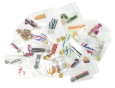 MEDALS - LARGE COLLECTION OF MINIATURE MEDALS