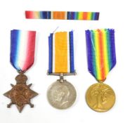 WWI MEDALS - LIEUTENANT IN ANTI-AIRCRAFT BATTERY, ROYAL FIELD ARTILLERY