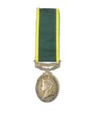 TERRITORIAL ARMY - TERRITORIAL EFFICIENCY MEDAL TO A CORPORAL