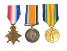 WWI MEDALS - SECOND LIEUTENANT IN THE MACHINE GUN CORPS