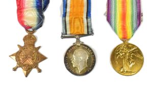 WWI MEDAL GROUP - CAPTAIN IN THE WORCESTERSHIRE REGIMENT