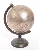 SMALL 1960S / 70S METALLIC GLOBE WITH COPPER FRAME