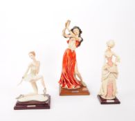 G ARMANI - CAPODIMONTE - COLLECTION OF THE PORCELAIN BISQUE FIGURES