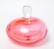 NUTMEG CRANBERRY GLASS SCENT BOTTLE