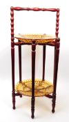 EARLY 20TH CENTURY CHINESE HARDWOOD PLATE RACK
