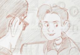 THE IRON GIANT - ORIGINAL DRAWING BY RICHARD BAZLEY