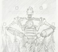 THE IRON GIANT - ORIGINAL DRAWING BY RICHARD BAZLEY