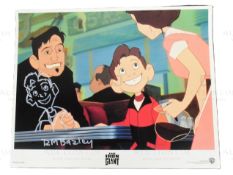 THE IRON GIANT - ORIGINAL SIGNED LOBBY CARD