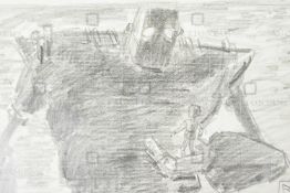 THE IRON GIANT - ORIGINAL DRAWING BY RICHARD BAZLEY