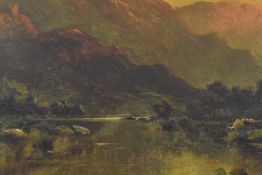 JACK M. DUCKER (1877-1968) - THE HILLS OF PERTH - OIL ON CANVAS LANDSCAPE