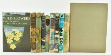 NATURAL HISTORY. TEN WORKS FROM COLLINS' NEW NATURALIST SERIES, 9 IN DW