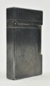 S. T. DUPONT OF PARIS SILVER PLATED CIGARETTE LIGHTER
