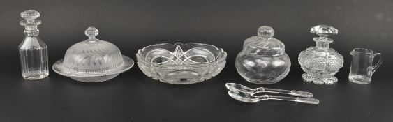 COLLECTION OF 19TH CENTURY GLASSWARE