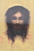 AFTER GABRIEL VON MAX - JESUS CHRISTAS - EARLY 20TH CENTURY PRINT