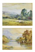 HENRY J. KINNAIRD (1861-1929) - TWO WATERCOLOURS ON PAPER