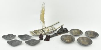 COLLECTION OF 20TH CENTURY CHINESE AND JAPANESE CENTRPIECES