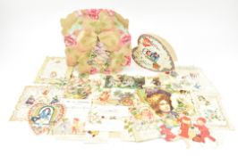 COLLECTION OF EARLY 20TH CENTURY VALENTINES GREETINGS CARDS