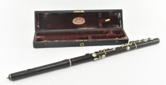 19TH CENTURY FLUTE BY BOOSEY & CO LONDON