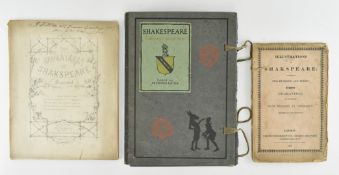SHAKESPEARE ENGRAVINGS. COLLECTION OF 19TH & EARLY 20TH CENTURY ILLUSTRATIONS