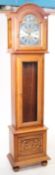 OAK CASED TEMPUS FUGIT LONGCASE / GRANDFATHER CLOCK