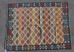 VINTAGE 20TH CENTURY ANATOLIAN TURKISH KILIM FLOOR RUG