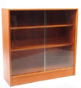 TURNIDGE OF LONDON - MID CENTURY TEAK LIBRARY BOOKCASE