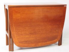 NATHAN FURNITURE - MID CENTURY TEAK DROP LEAF DINING TABLE