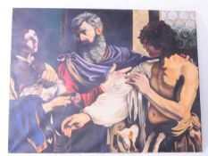 VINTAGE 20TH CENTURY OIL ON CANVAS PAINTING