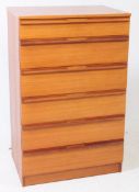 AVALON - VINTAGE MID CENTURY TEAK CHEST OF DRAWERS
