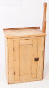 VICTORIAN 19TH CENTURY PINE KITCHEN PANTRY CUPBOARD